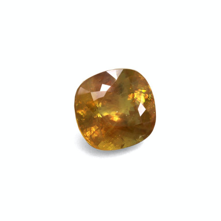 CUSHION-cut Sphene Green 35.95 carats