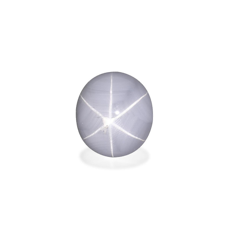 Saphir étoilé gris taille OVALE 灰色 26.46 carats