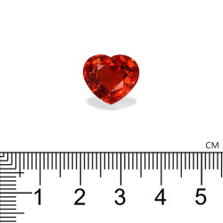 spessartiet hartvormige snit 11.71 karaat