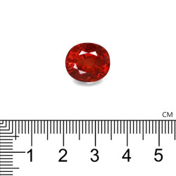 spessartite الحجم بيضاوي 15.36 