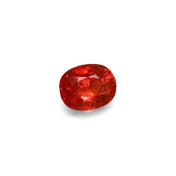 spessartite الحجم بيضاوي 10.73 