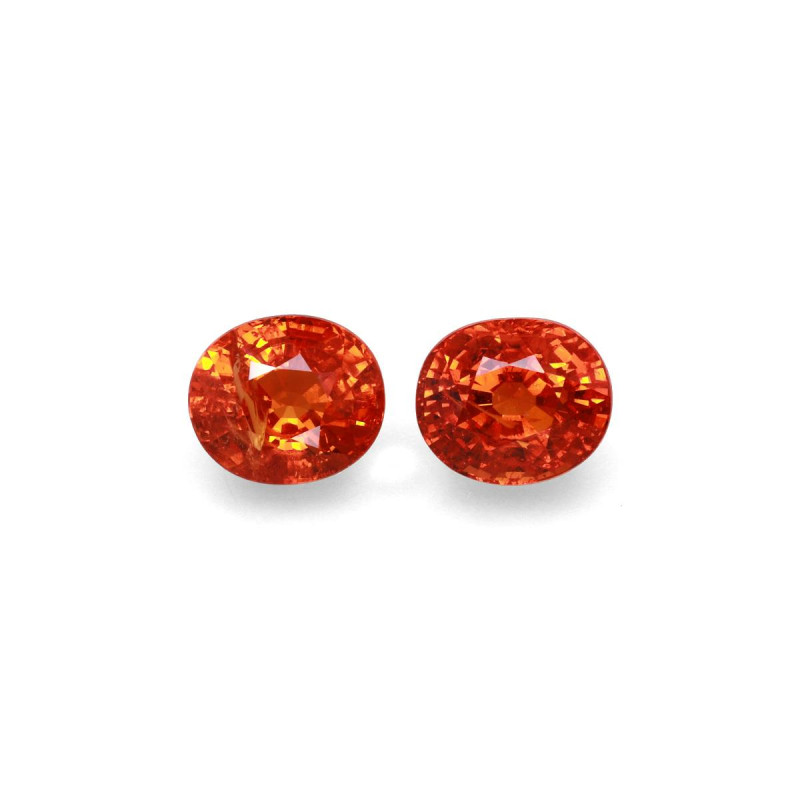 spessartite taille OVALE 橙色 10.72 carats