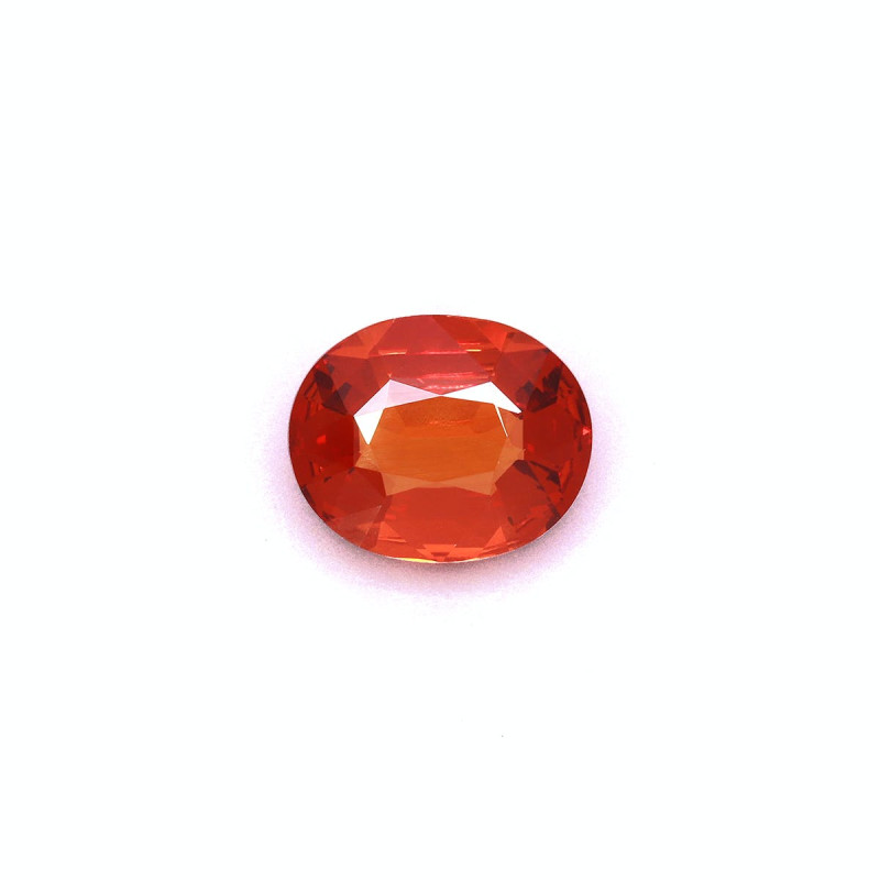 spessartite taille OVALE 橙色 3.23 carats