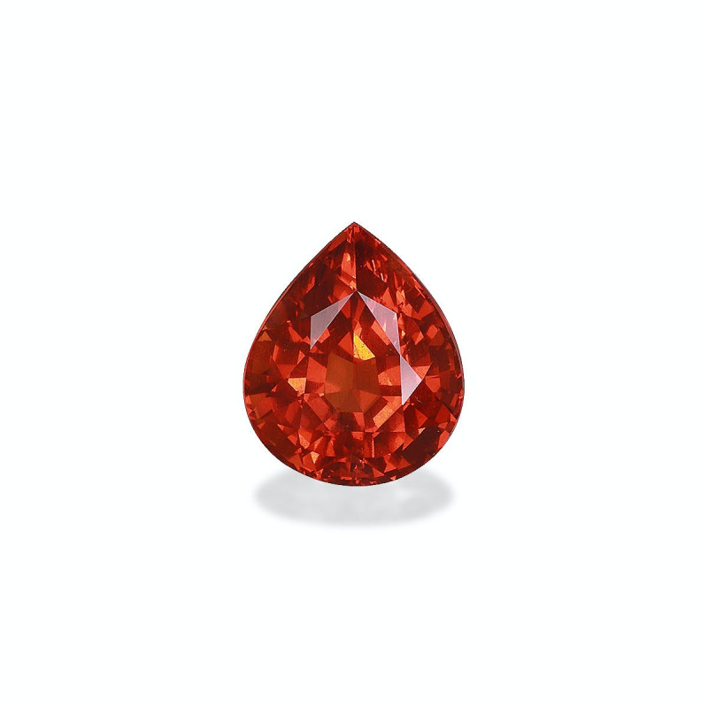 spessartite taille Poire 橙色 7.62 carats