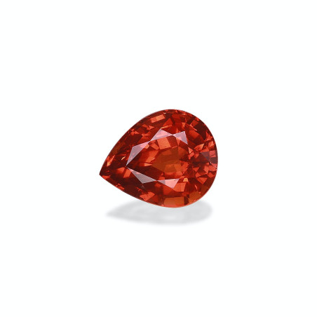 Pear-cut spessartite Orange 7.62 carats