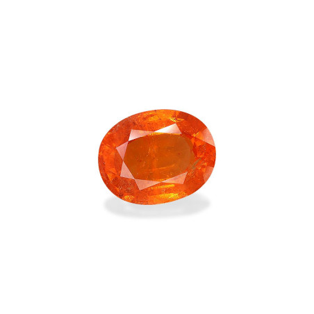 OVAL-cut spessartite Orange 14.11 carats