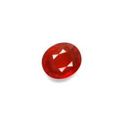 ovale geslepen spessartiet van 65,18 karaat