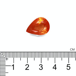 spessartiet peer gesneden oranje 14.40 karaat