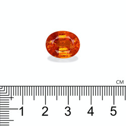 spessartiet ovale oranje 10,98 karaat