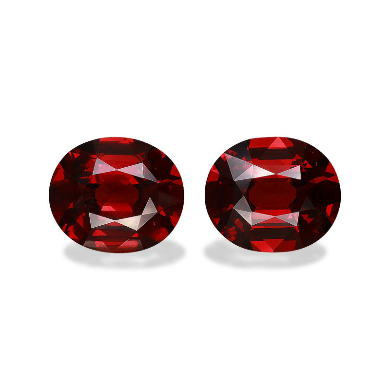 spessartite taille OVALE Rouge 30.76 carats