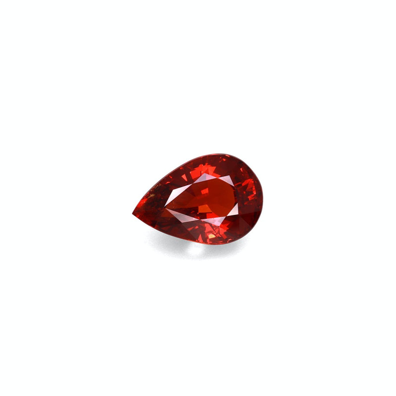 spessartite taille Poire Rouge 12.76 carats