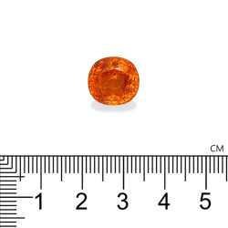 spessartite الحجم بيضاوي البرتقالي 10.48 