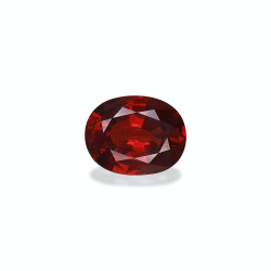 spessartiet ovale snit Scarlet Rood 7.08 karaat