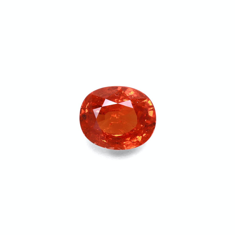 spessartite الحجم بيضاوي 7.01 