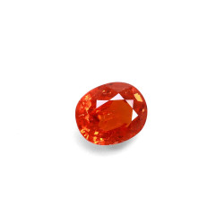 spessartite الحجم بيضاوي 7.01 