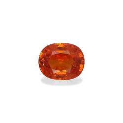 spessartite الحجم بيضاوي البرتقالي 4.90 
