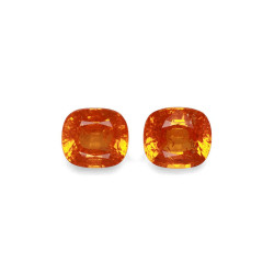 spessartite الحجم وسادة...