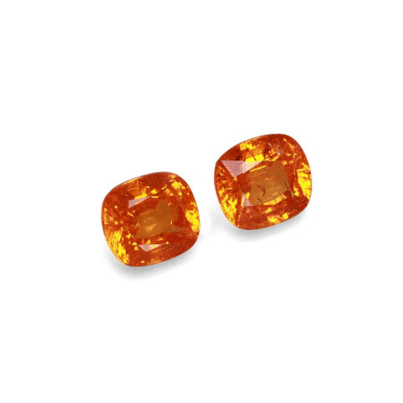 spessartite الحجم وسادة البرتقالي 13.36 