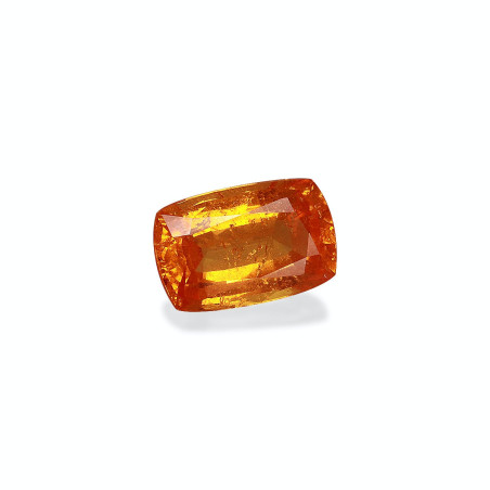 CUSHION-cut spessartite Orange 5.40 carats