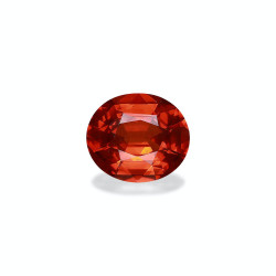 OVAL-cut spessartite Orange...