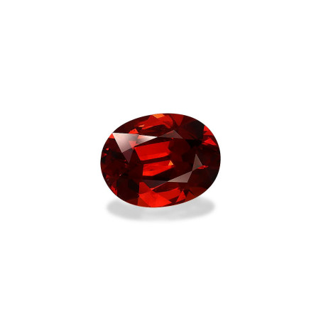 OVAL-cut spessartite Red 5.27 carats