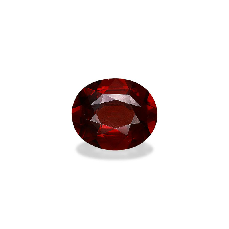 spessartite taille 椭圆形 深红色 10.64 carats