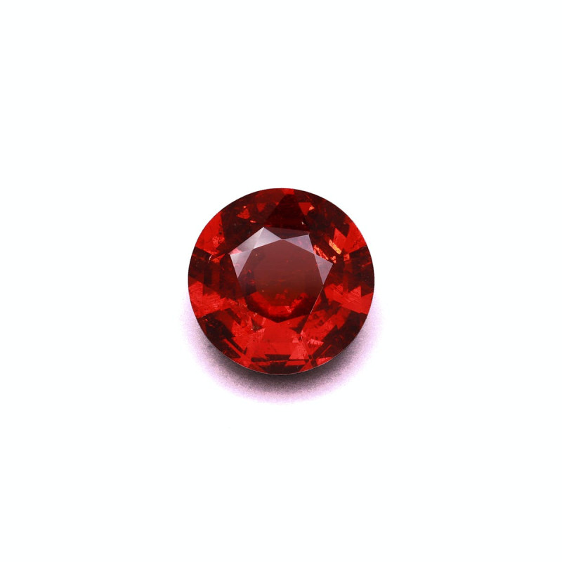 spessartite taille ROND Rouge 9.42 carats