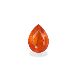 spessartiet peer gesneden oranje 10,55 karaat