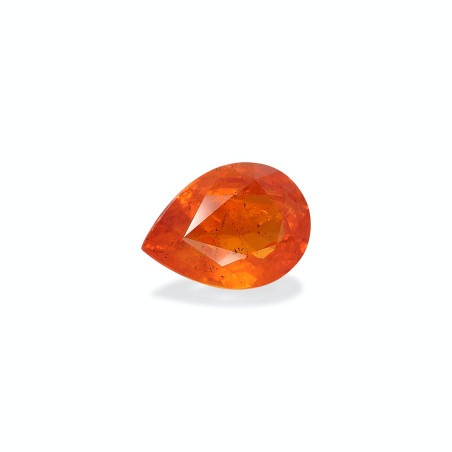 Pear-cut spessartite Orange 10.55 carats