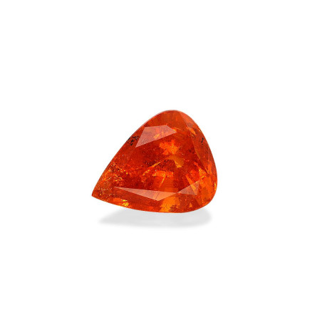 Pear-cut spessartite Orange 10.24 carats