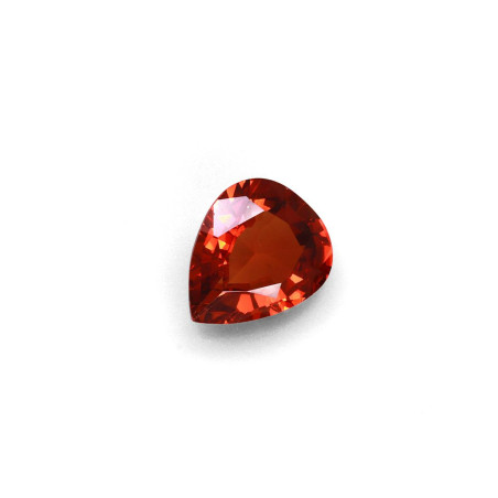 Pear-cut spessartite  5.07 carats