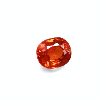CUSHION-cut spessartite  6.14 carats