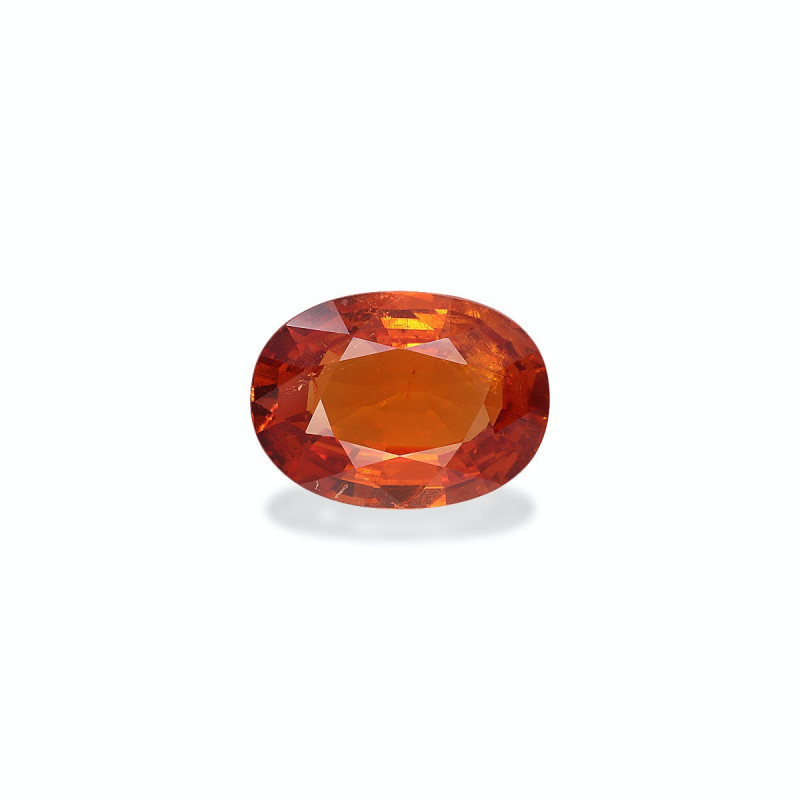 spessartite taille 椭圆形 橙色 7.73 carats