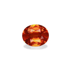 spessartite taille 椭圆形 橘子柑橘...