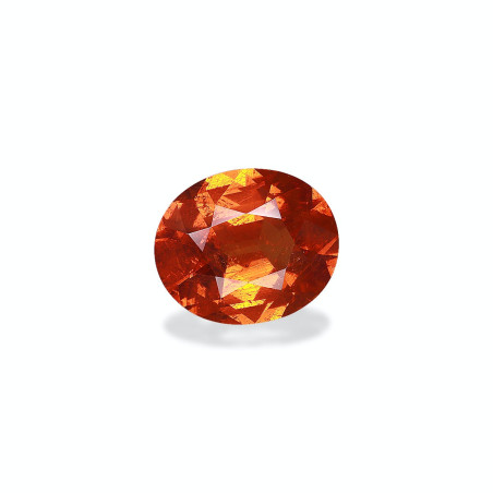 OVAL-cut spessartite Mandarin Orange 12.49 carats