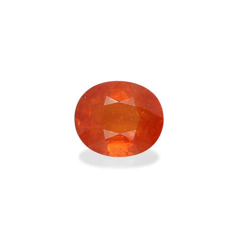 spessartite taille 椭圆形 橘子柑橘 13.92 carats