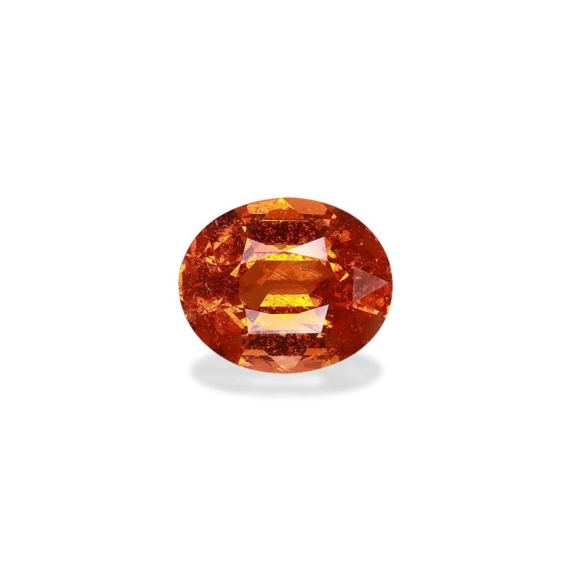 spessartite taille 椭圆形 橘子柑橘 4.90 carats