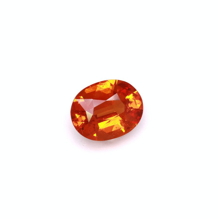 OVAL-cut spessartite Orange 6.46 carats