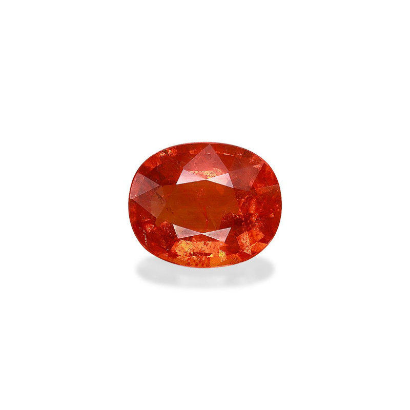 spessartite taille 椭圆形 橘子柑橘 15.24 carats