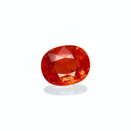 OVAL-cut spessartite Mandarin Orange 15.24 carats
