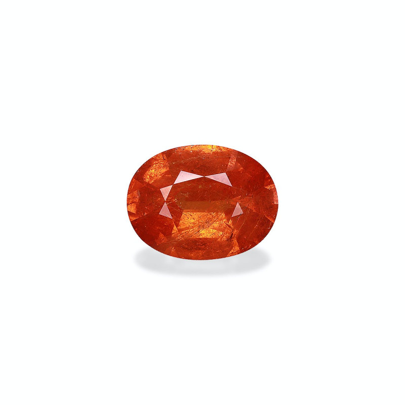 spessartite taille 椭圆形 橘子柑橘 11.40 carats