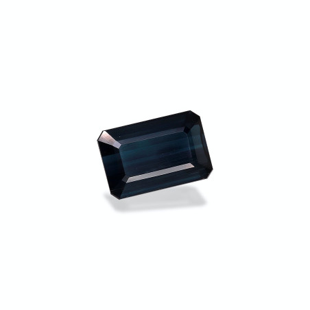 蓝色电气石 taille 矩形的 牛仔蓝 6.03 carats