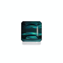 Tourmaline Bleue taille CARR&Eacute; Bleu 21.05 carats