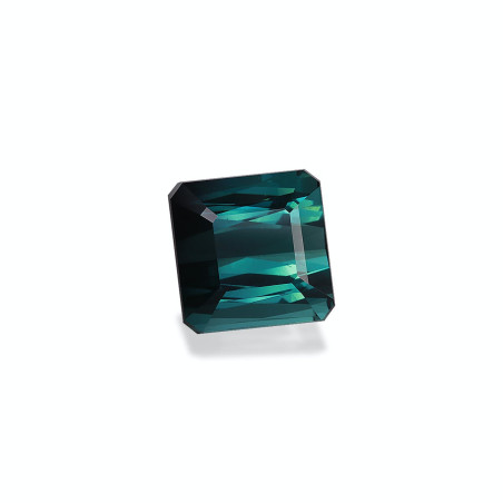 Tourmaline Bleue taille CARR&Eacute; Bleu 21.05 carats