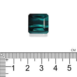 Blauwe Toermalijn vierkante snit Blauw 21.05 karaat