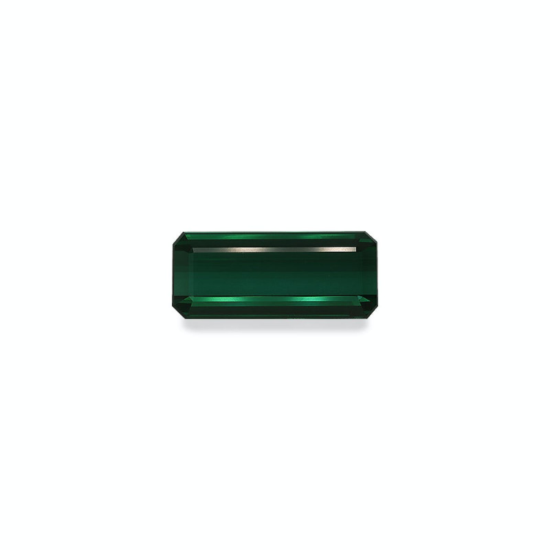 Tourmaline Verte taille RECTANGULARE Basil Green 13.88 carats