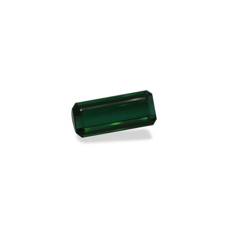Turmalina Verde taille RECTANGULARE Basil Green 13.88 carats