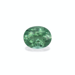 OVAL-cut Green Tourmaline...