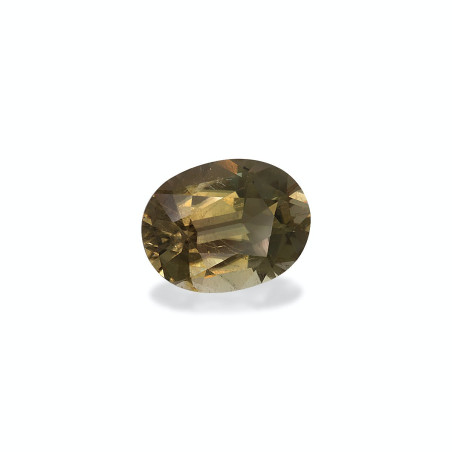 OVAL-cut brown tourmaline  10.23 carats