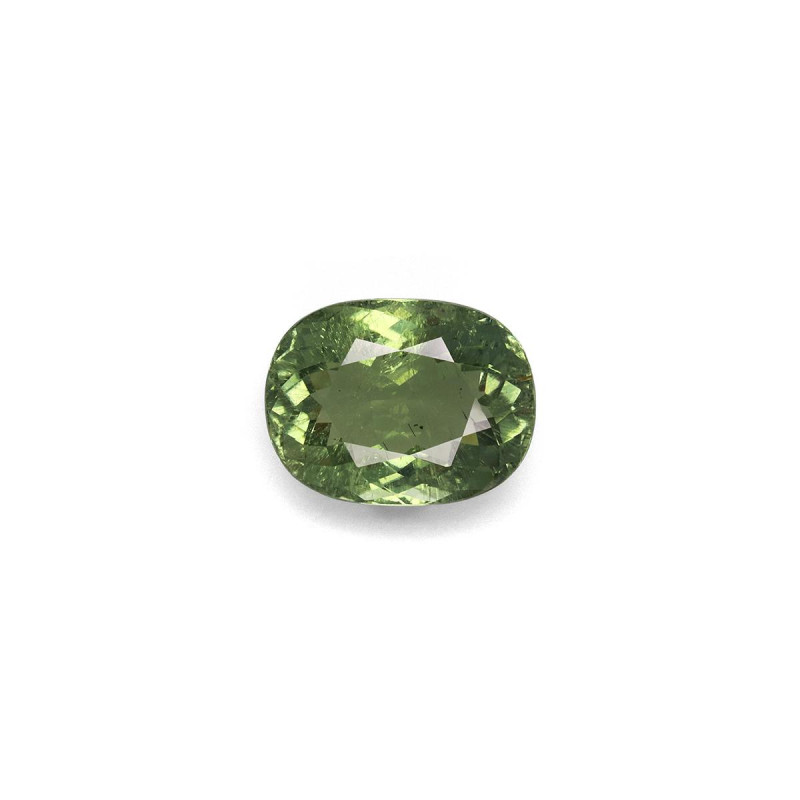 OVAL-cut Green Tourmaline Olive Green 16.38 carats